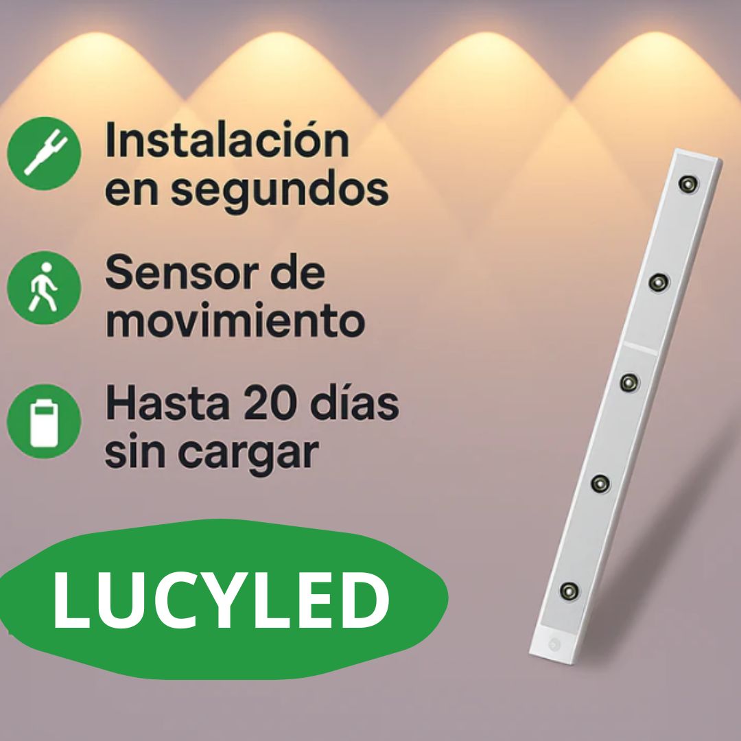 LucyLed Luz Led Inteligente Ilumina a los tuyos y ahorra por ti